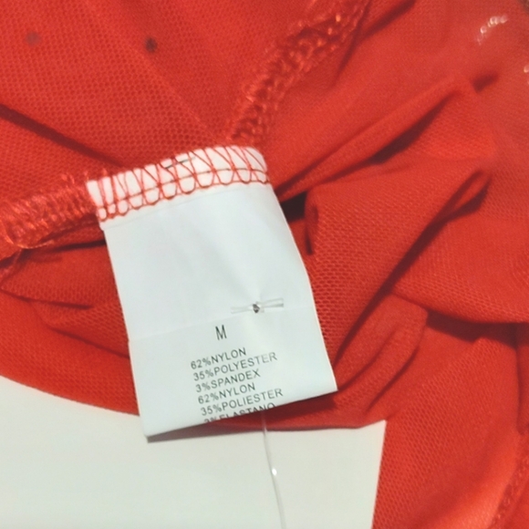 Sheer Rhinestones Turtleneck Bodysuit - Picture 10 of 11